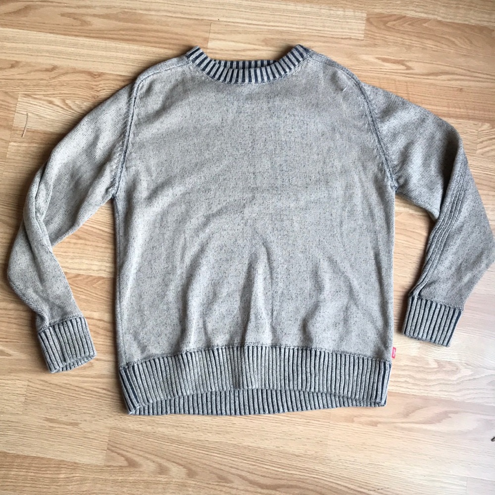 Men’s size large Levi’s Jean Co Sweater Hot Cute